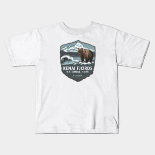 Kenai Fjords National Park Alaska Wildlife Kids T-Shirt